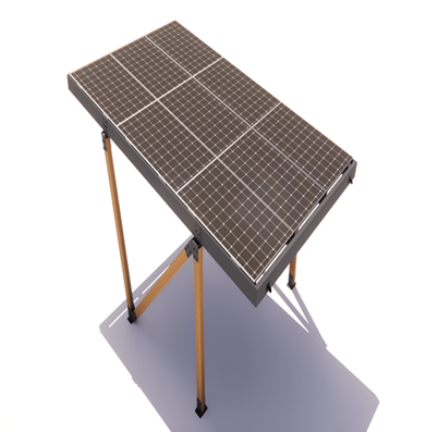 Carport photovoltaïque pour les parkings