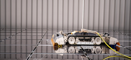 Robot de nettoyage panneaux