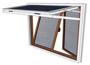 Fenêtres BIPV