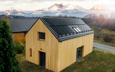 Toiture solaire intégrée 2-en-1