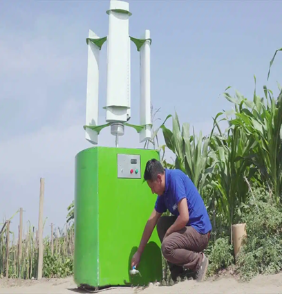 Éolienne Atmosphérique – Génératrice d’Eau Potable