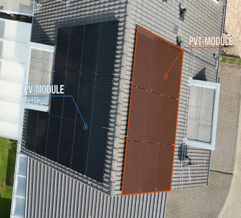 Pompe à chaleur photovoltaïque-thermique résidentielle