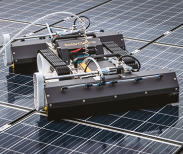 Robot de netoiyage panneaux