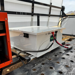 batterie lithium-fer-phosphate de 31,1 kWh