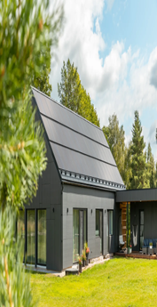Toiture solaire intégrée 2-en-1