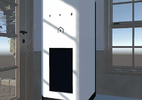 Batterie à air comprimé pour habitat durable  Stockage d’énergie sans terres rares, sans compromis.