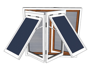 Fenêtres BIPV